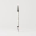 Master || A gel eyebrow pencil with a fine point tip and a spoolie brush at the other end, the packaging is predominantly silver in color.