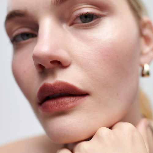 Equestrian | face::light | Marlen wears Signature Lip Matte in Equestrian