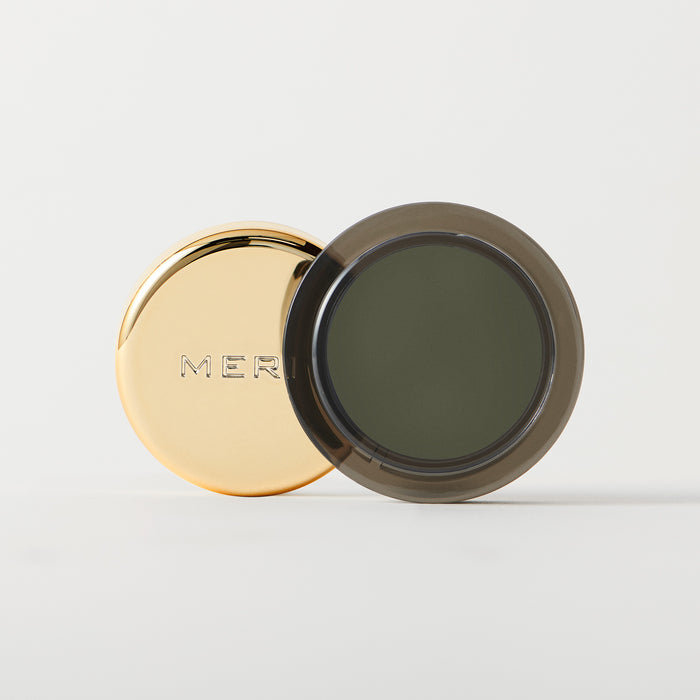 Master || A cream-to-powder eyeshadow by MERIT Beauty in Viper.
