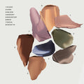 Vachetta | Solo Shadow Swatches | 1. Studio, 2. VIper, 3. Nelson, 4. Midnight, 5. Midcentury, 6. Brun, 7. Social, 8. Vachetta.