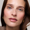 Pointelle | face::light|  Model  is wearing Shade Slick Sheen in Pointelle