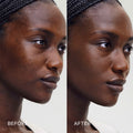 Master || Before, After of Umber on model.