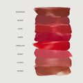 Power | | Swatch of Shades Equestrian, Maison, Court, Power, Vermillion, Sunday, Classic, Antibes on a white background
