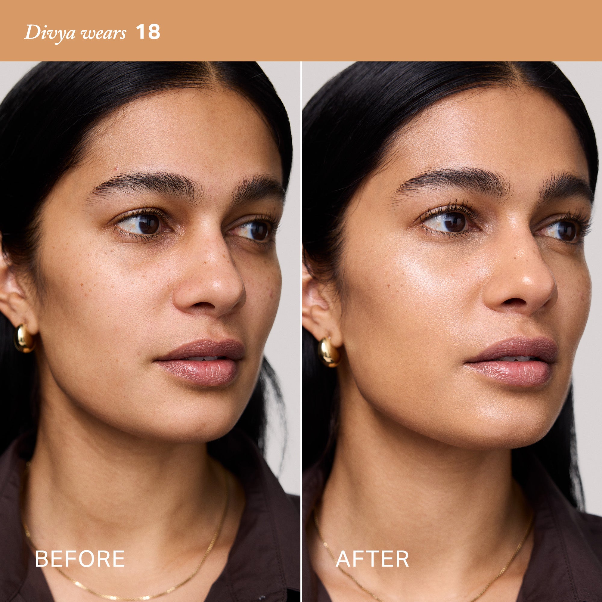 Master ||  Divya wears 18, before after