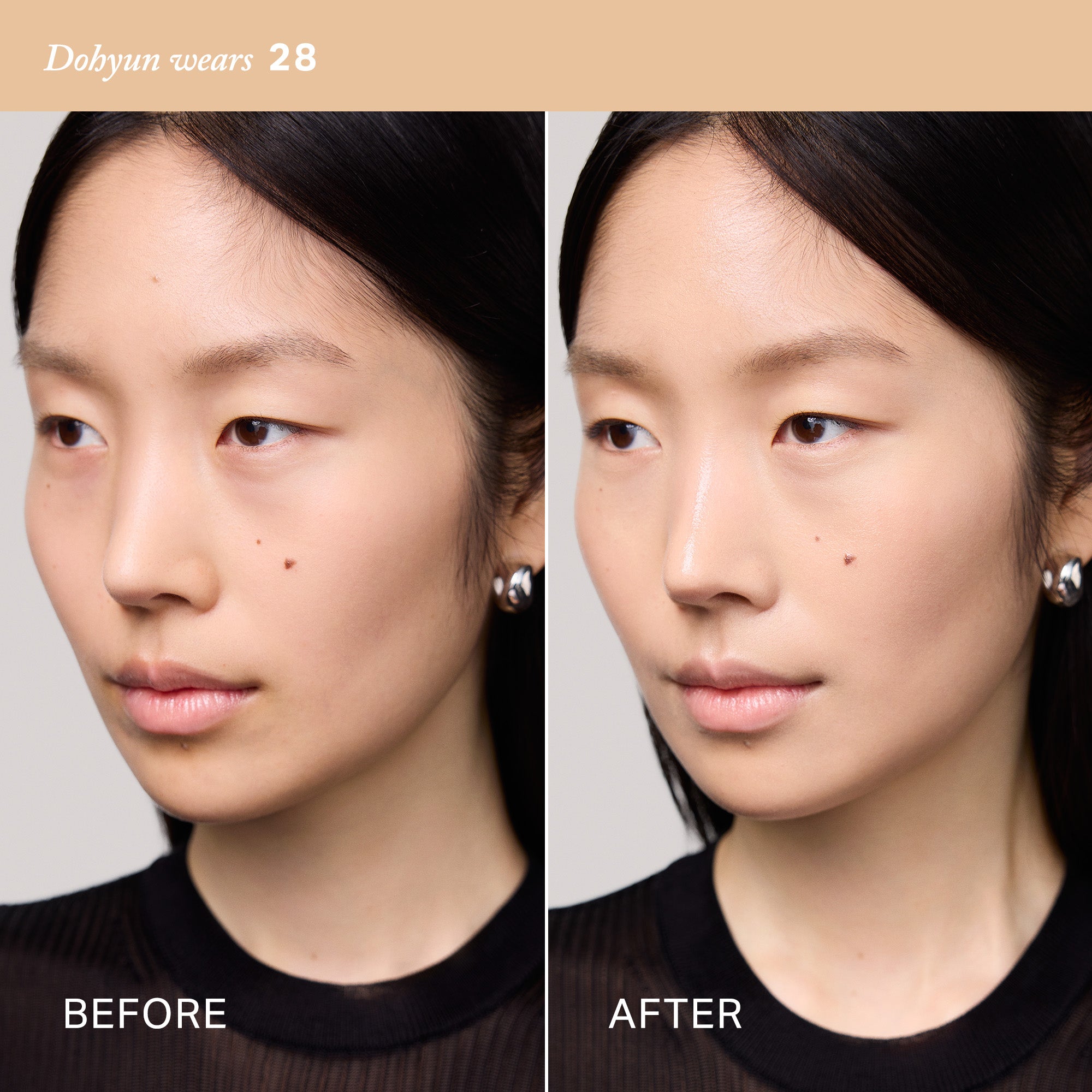 Master || Dohyun wears 28, before after