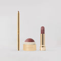 Master || Image of The Bespoke Set which includes Signature Lip Liner, Flush Balm and Signature Lip Satin in Bespoke.